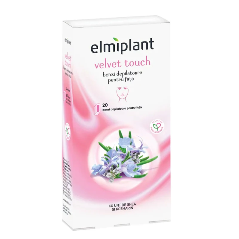 Benzi Depilatoare Fata Elmiplant 20buc