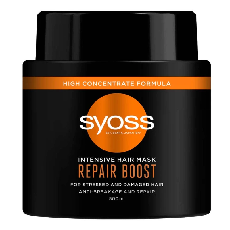 Masca de par Syoss 4 in 1 Repair Boost 500ml