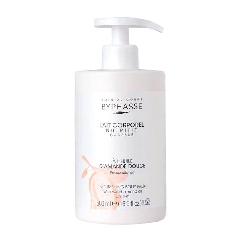 Lapte Corp Cu Pompa Byphasse Ulei De Migdale 500ml