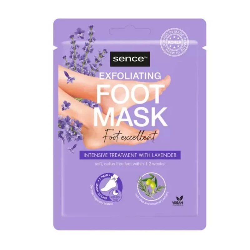Masca Exfolianta Pentru Picioare Sence Lavanda 40g