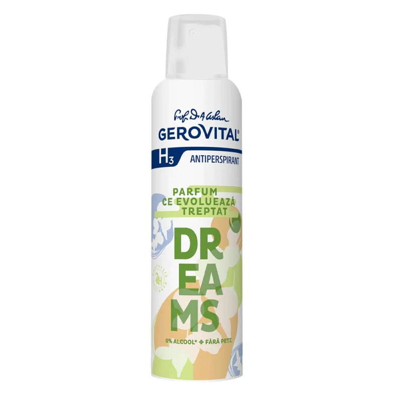 Antiperspirant Gerovital H3 Dreams 150ml