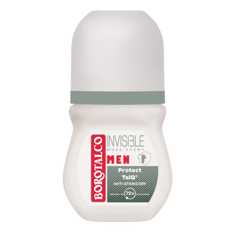 Deo Roll On Borotalco Men Dry Invisibil Scent 50ml