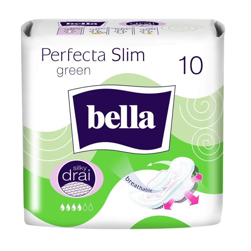 Absorbante Bella Perfecta Slim Green 10 buc