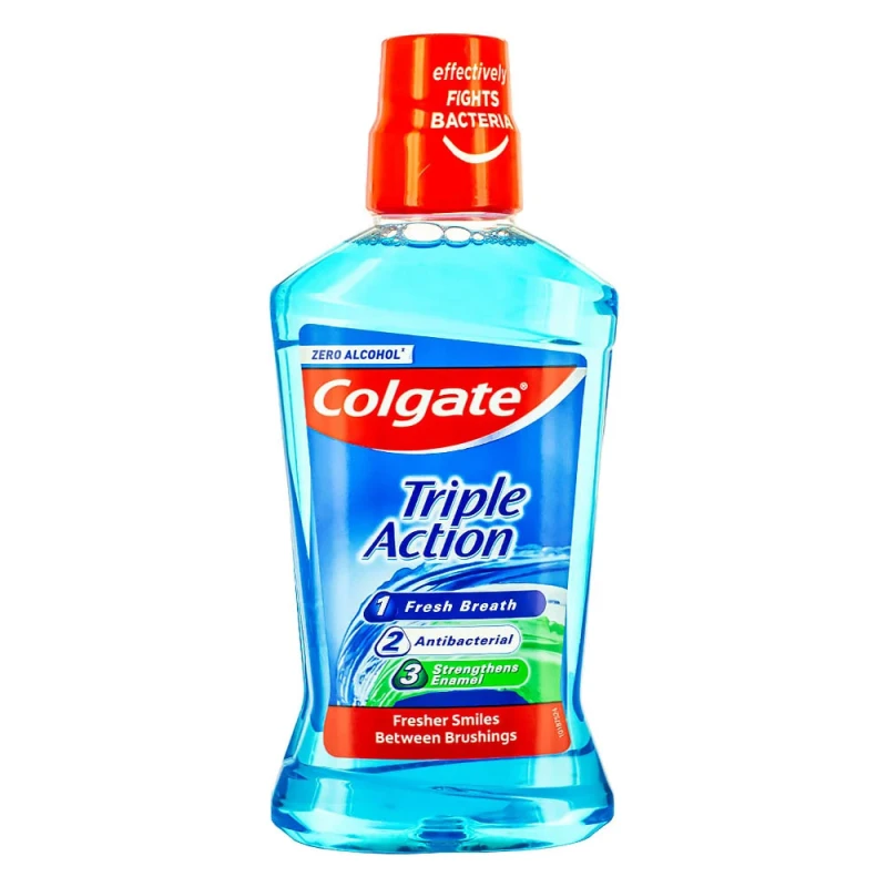 Apa Gura Colgate Triple Action 500ml