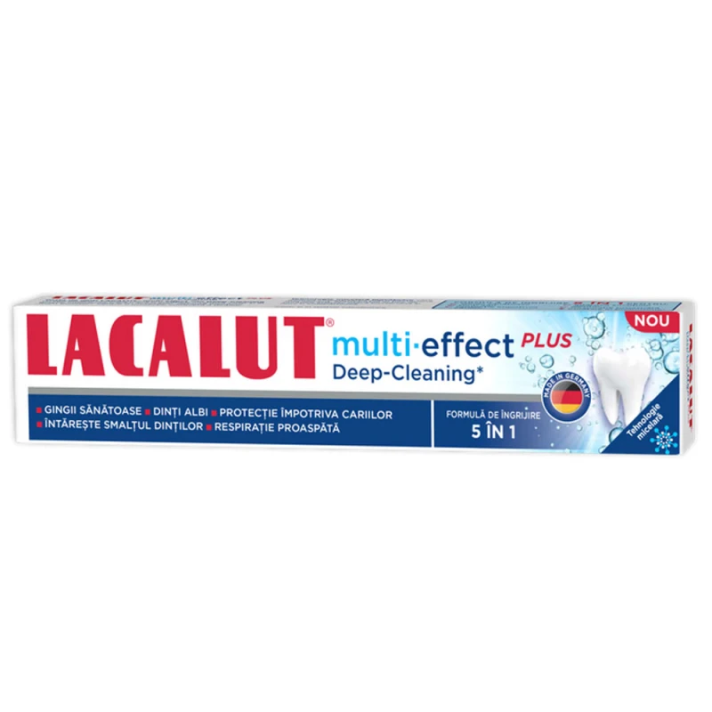 Pasta Dinti Lacalut Multi Efect Plus Deep Cleaning 75ml