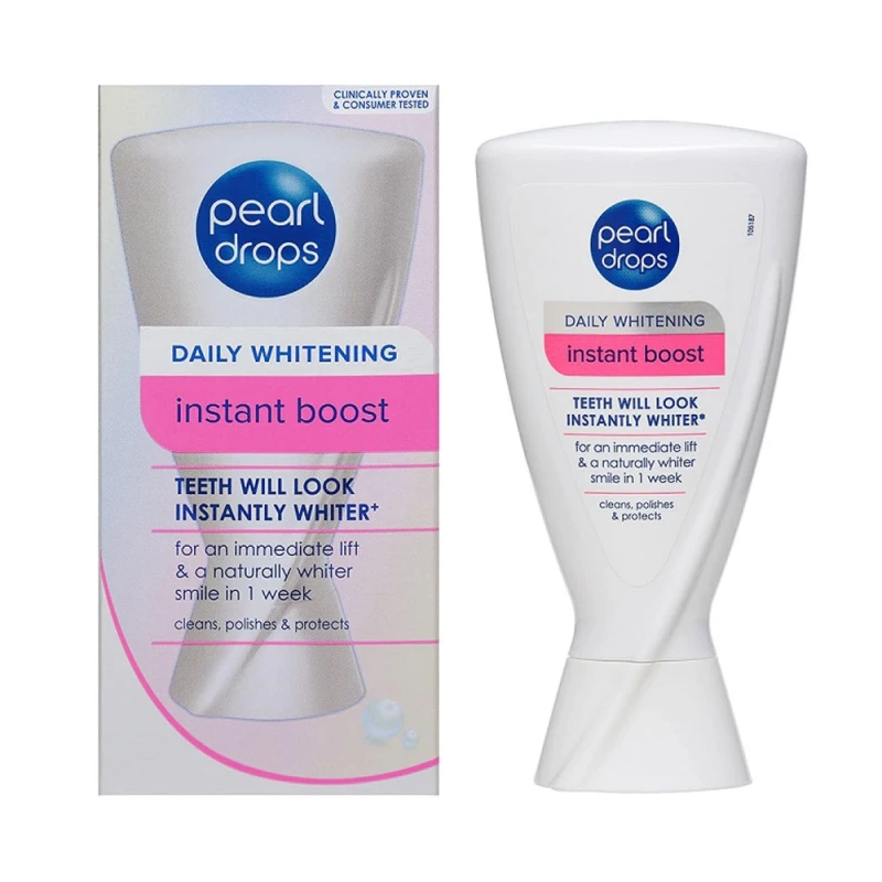 Pasta Dinti Pearl Drops Instant White Boost 50ml