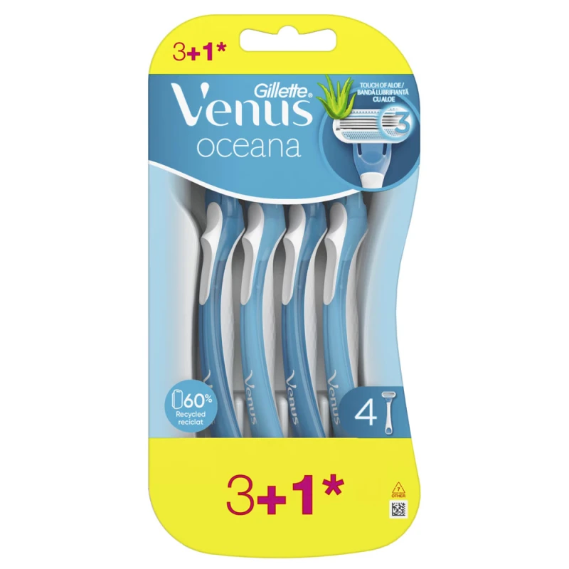Aparat Ras Gillette Venus Oceana 4buc