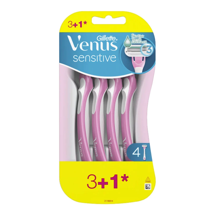 Aparat Ras Gillette Venus Sensitive 4buc