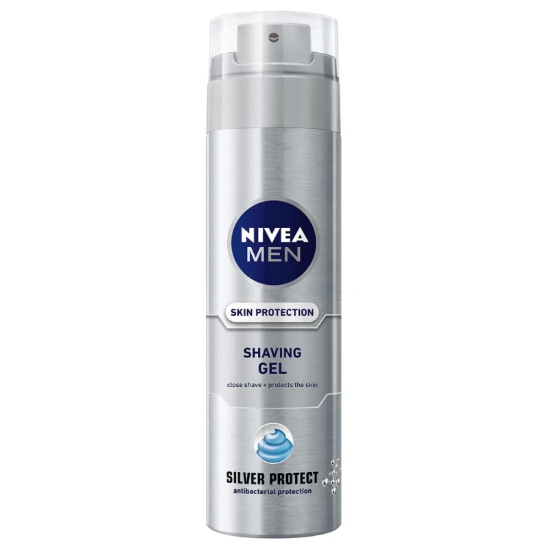 Gel Ras Nivea Silver Protect 200ml