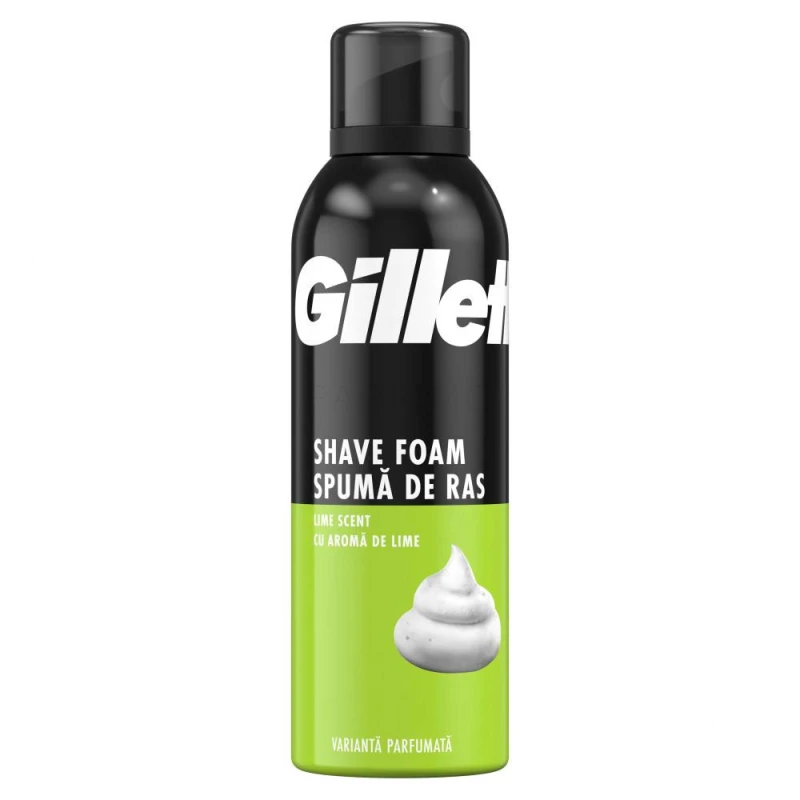 Spuma Ras Gillette Regular Lemon 200ml