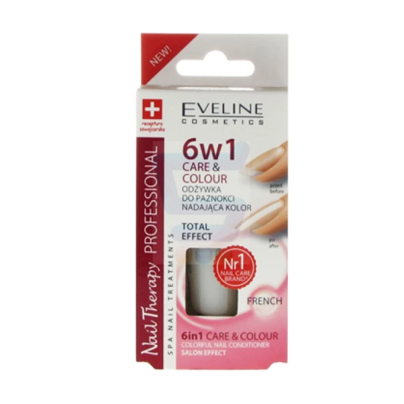 Nail Therapy Eveline 6in1 French