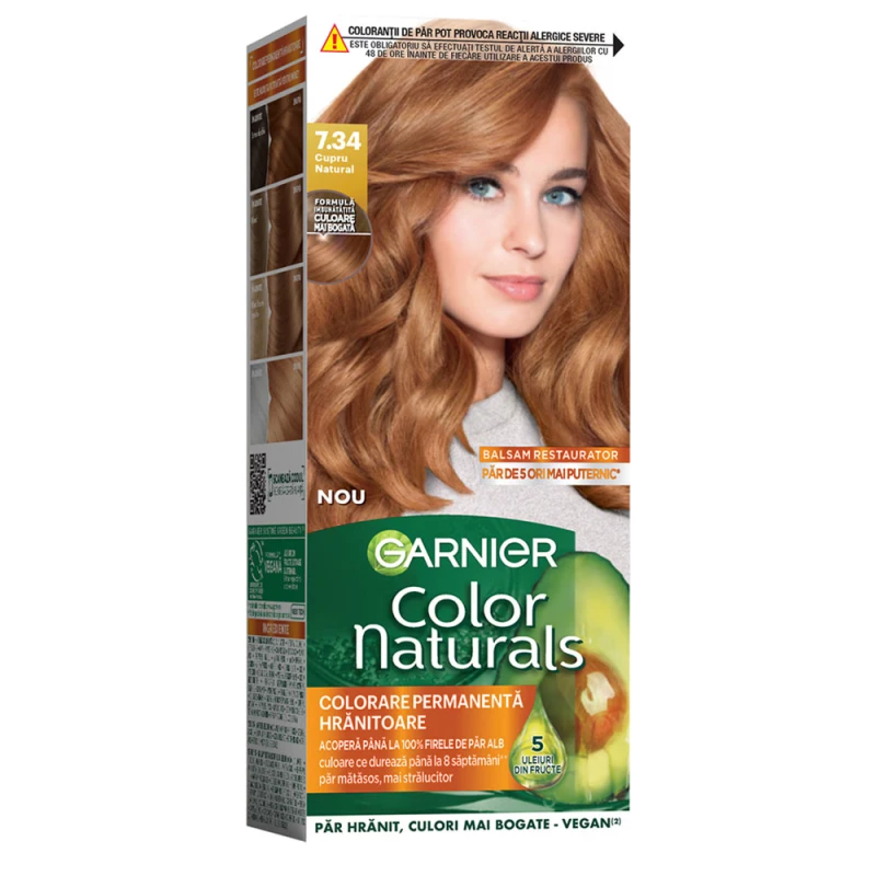 Vopsea Par Garnier Color Naturals Cupru Natural 7 34