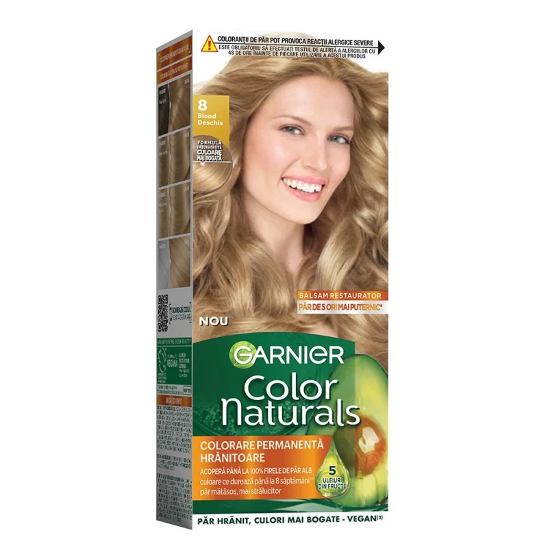 Vopsea Par Garnier Color Naturals Blond Deschis 8