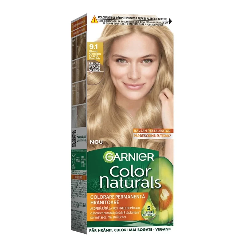 Vopsea Par Garnier Color Naturals Blond Cenusiu Foarte Deschis 9 1