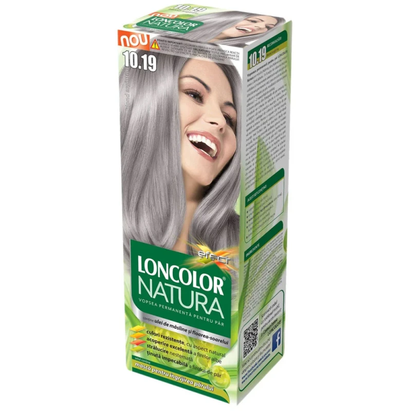 Vopsea De Par Loncolor Natura Blond Argintiu 10.19