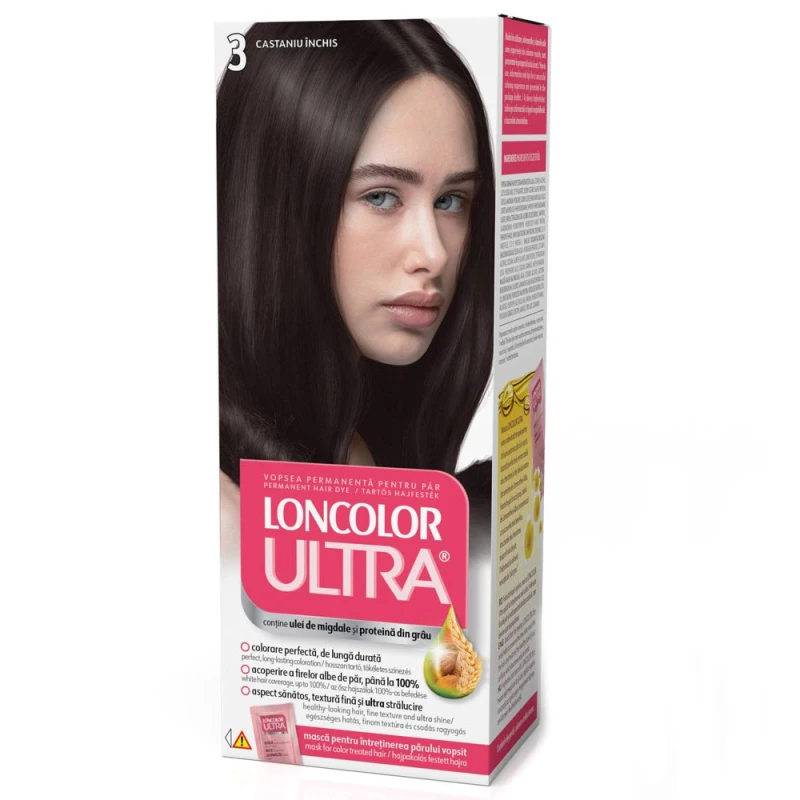 Vopsea De Par Loncolor Ultra Castaniu Inchis 3