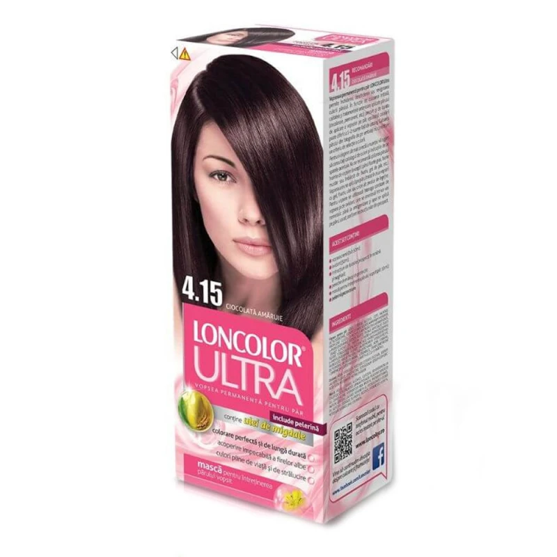 Vopsea De Par Loncolor Ultra Ciocolata Amaruie 4.15