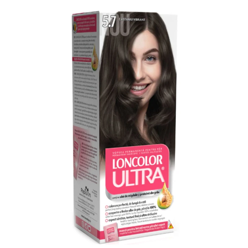 Vopsea De Par Loncolor Ultra Castaniu Vibrant 5.7