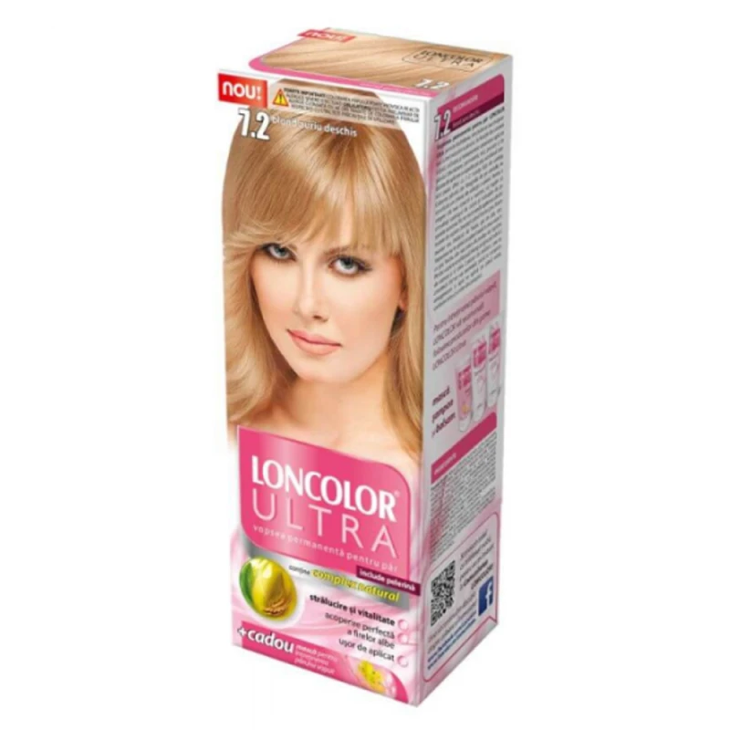 Vopsea De Par Loncolor Ultra Blond Auriu Deschis 7.2
