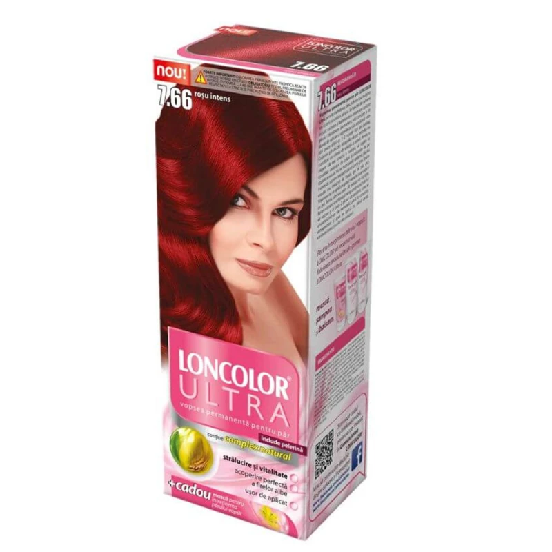 Vopsea De Par Loncolor Ultra Rosu Intens 7.66