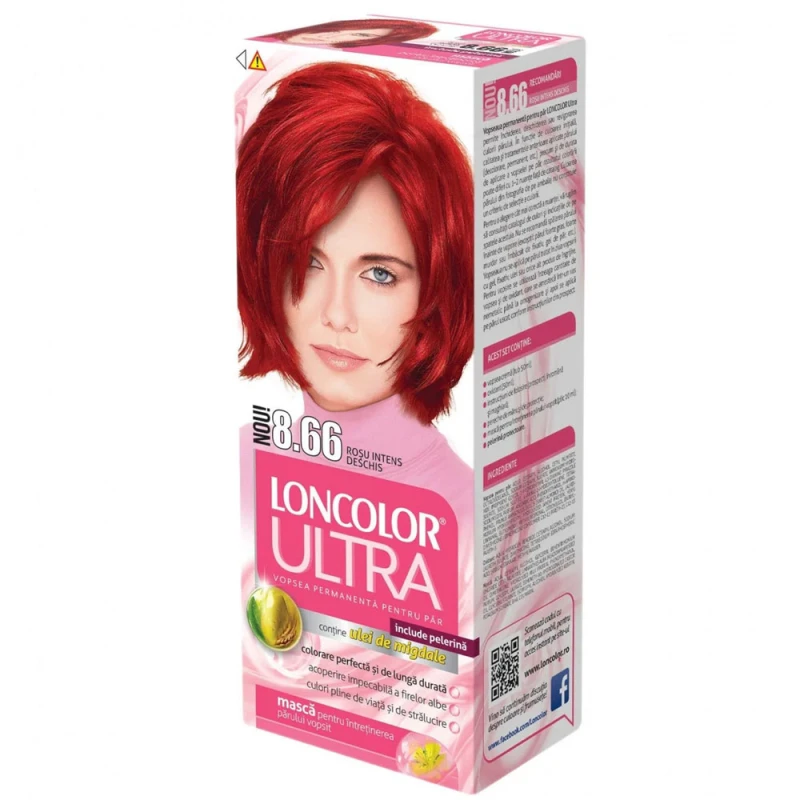 Vopsea De Par Loncolor Ultra Rosu Intens Deschis 8.66