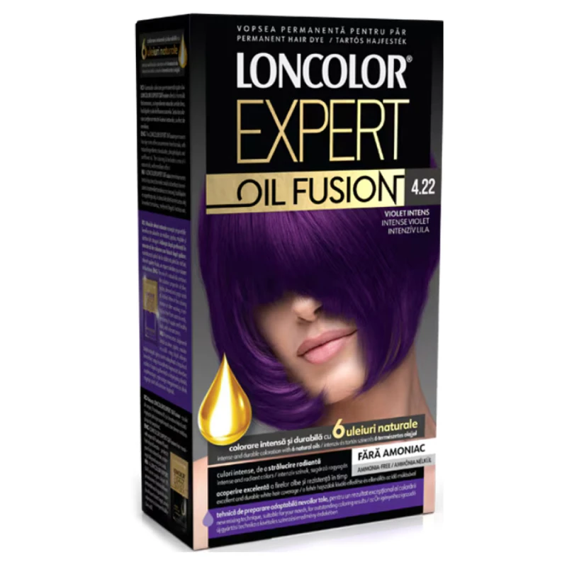 Vopsea De Par Loncolor Expert Oil Fusion Violet Intens 4.22