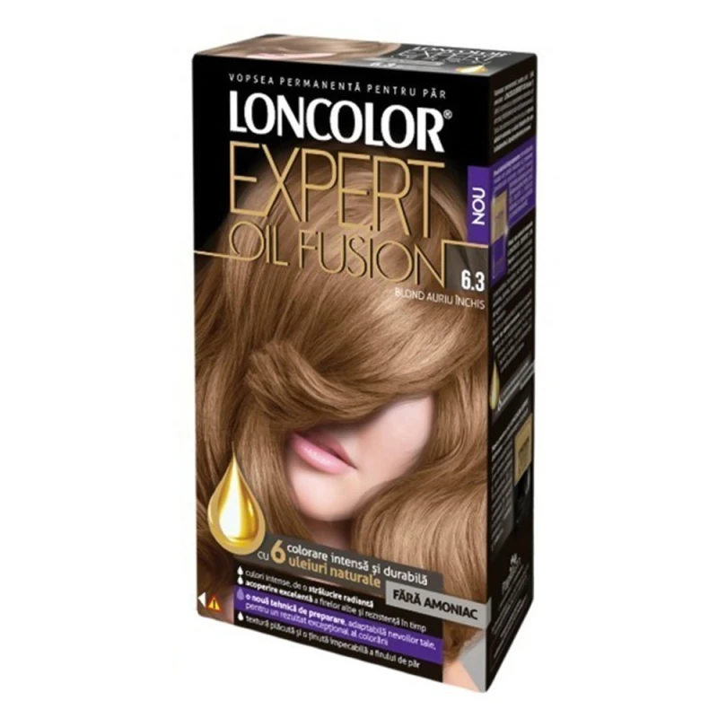 Vopsea De Par Loncolor Expert Oil Fusion Blond Auriu Inchis 6.3