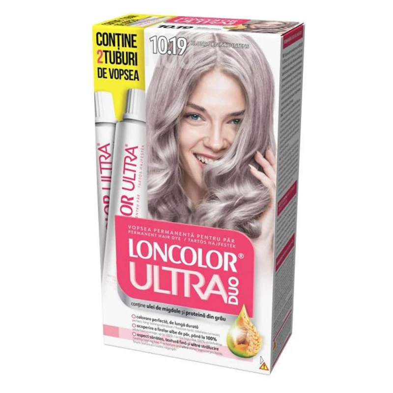 Vopsea De Par Loncolor Ultra Duo Blond Argintiu Intens 10.19