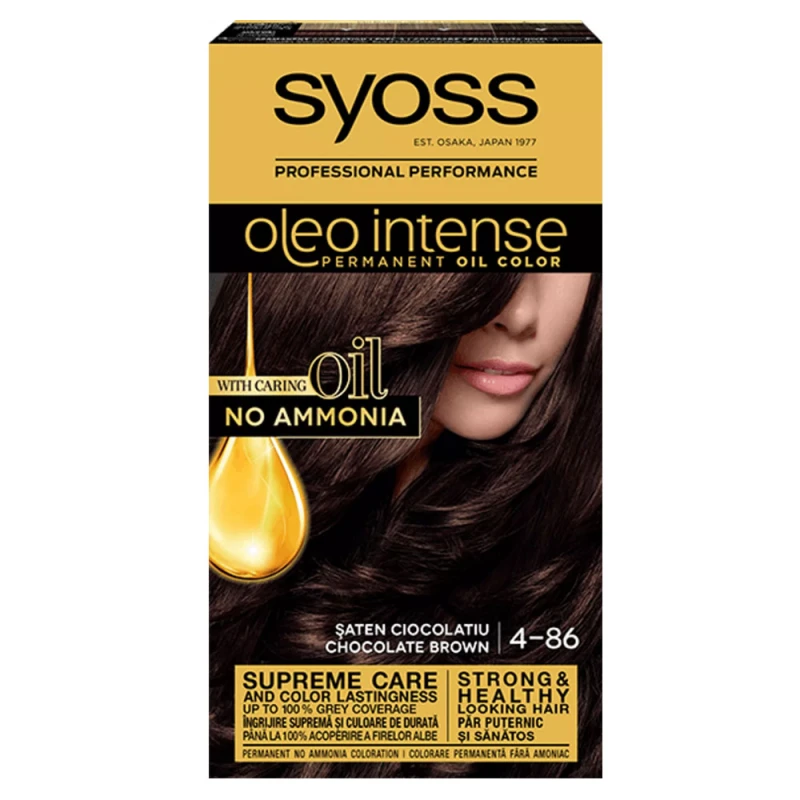 Vopsea Par Syoss Oleo 4 86 Chocolat Brown