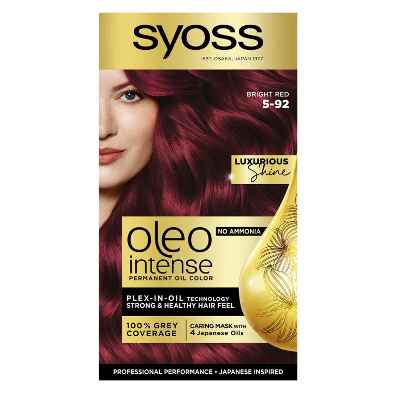 Vopsea Par Syoss Oleo 5 92 Bright Red