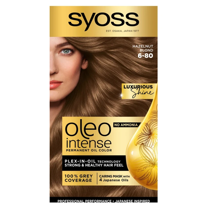 Vopsea Par Syoss Oleo 6 80 Hazelnut Blond