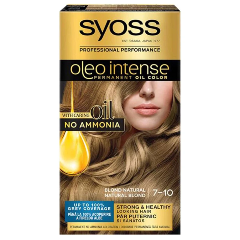 Vopsea Par Syoss Oleo 7 10 Natural Blond