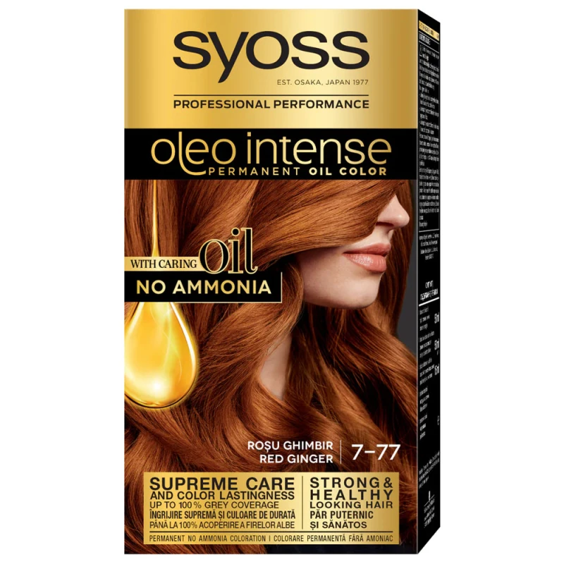 Vopsea Par Syoss Oleo 7 77 Rosu Ghimbir