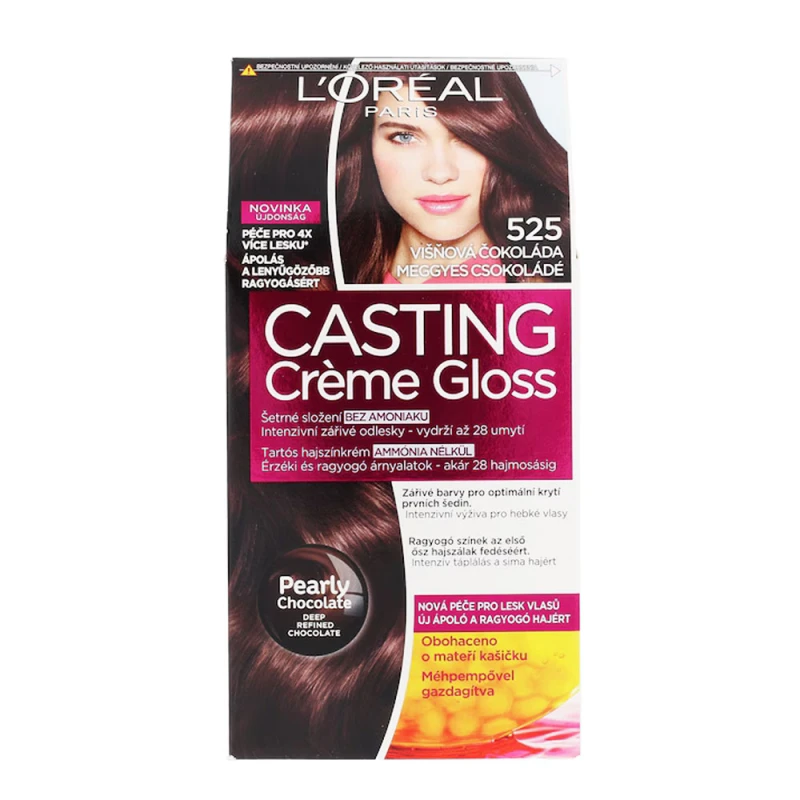 Vopsea de par L'Oreal Casting Creme Gloss Ciocolatiu 525