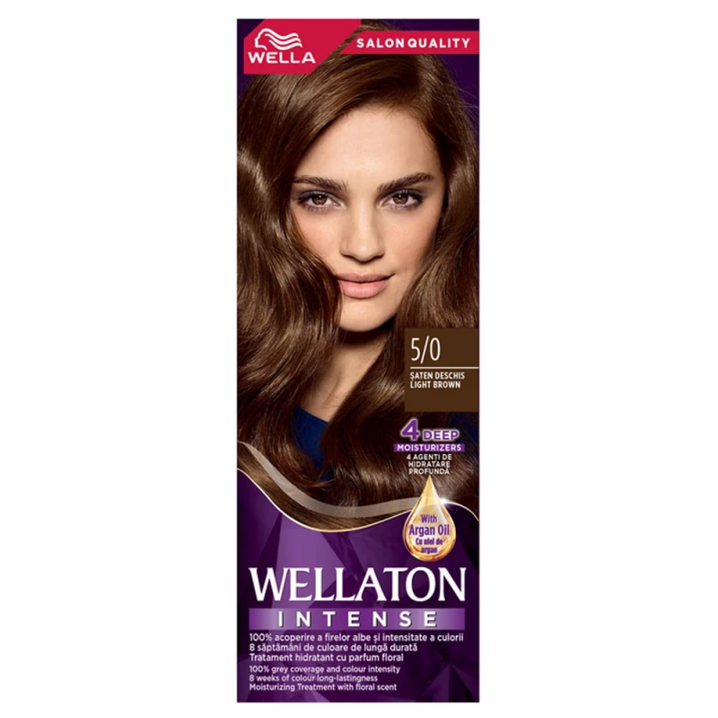 Vopsea Par Wella Wellaton 5 0 Light Brown