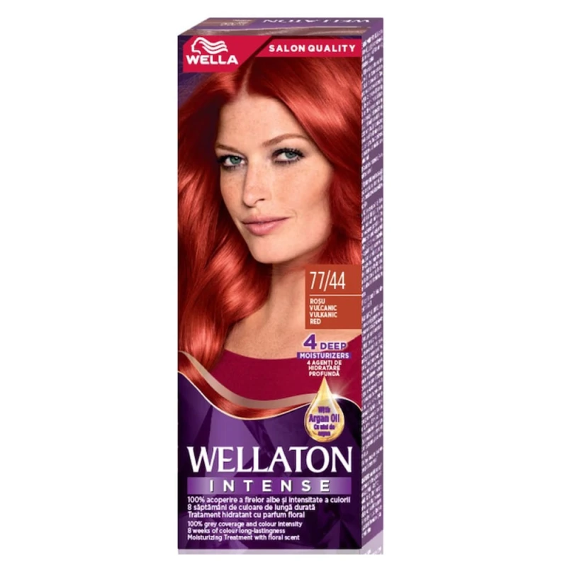 Vopsea Par Wella Wellaton 77 44 Rosu Vulcanic