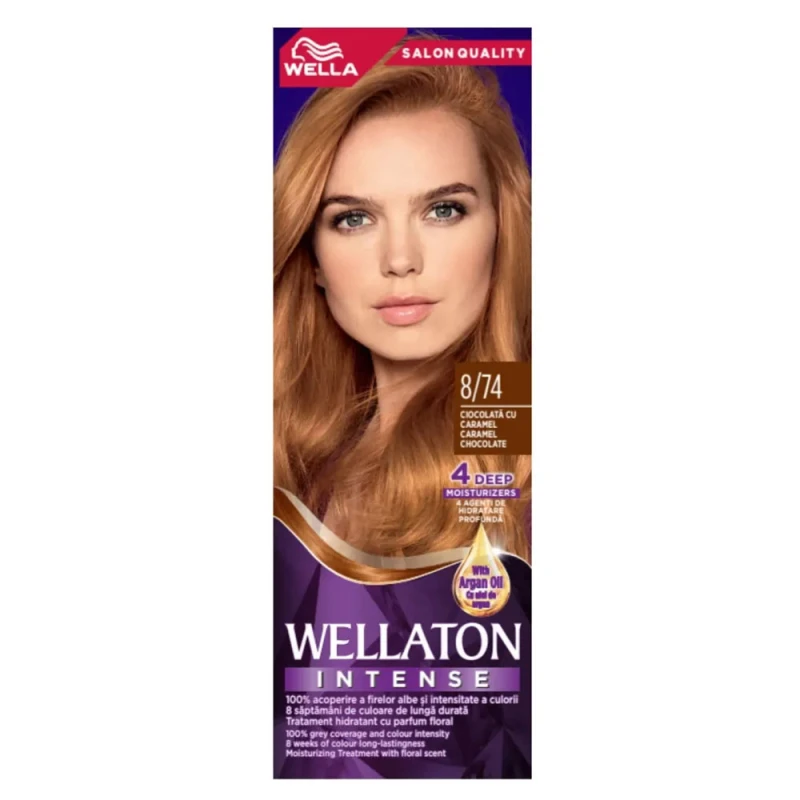 Vopsea Par Wella Wellaton 8 74 Caramel