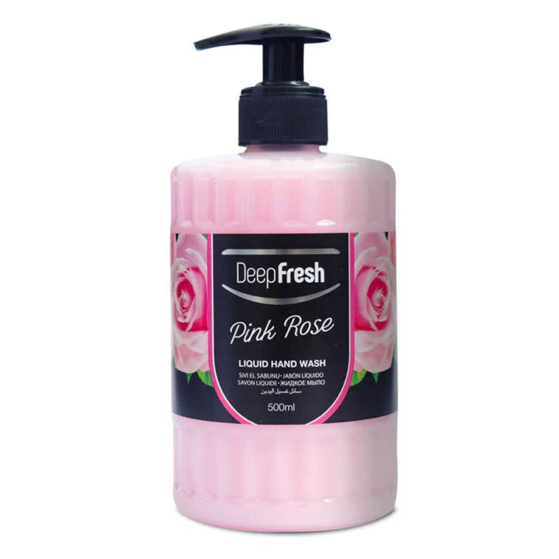 Sapun Lichid Deep Fresh Pink Rose 500ml