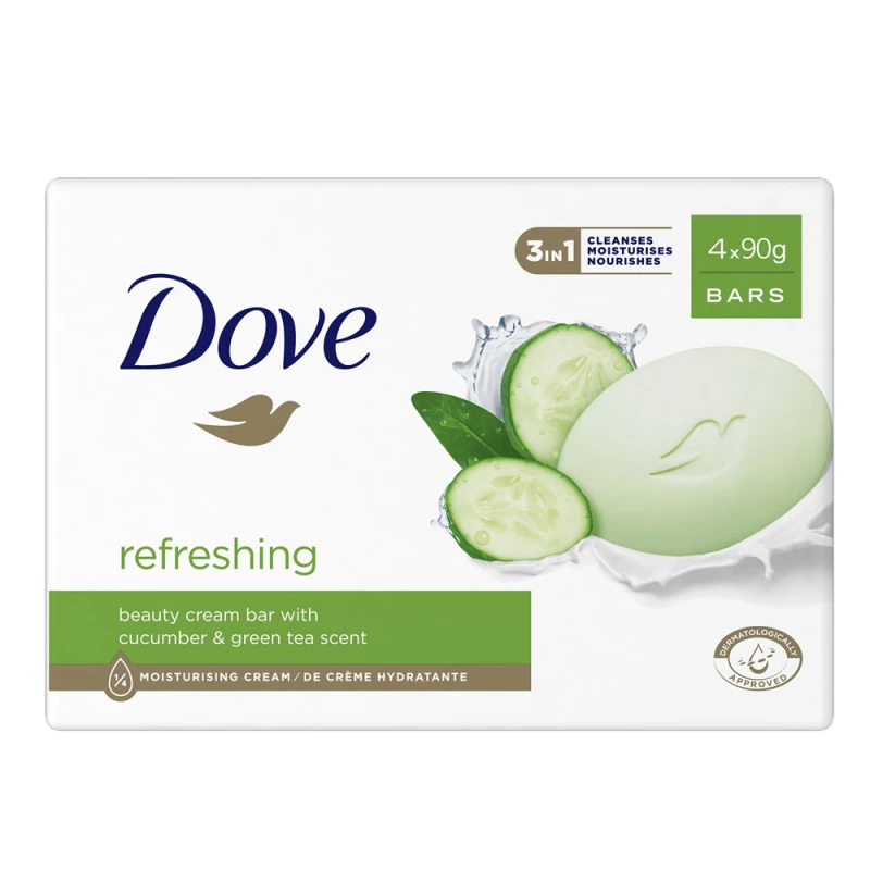 Sapun Cream Dove Go Fresh Touch 4x90g