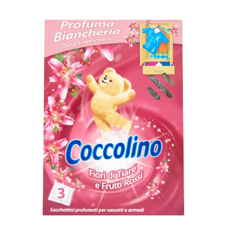 Odorizant Dulap haine Coccolino Biancheria 3buc