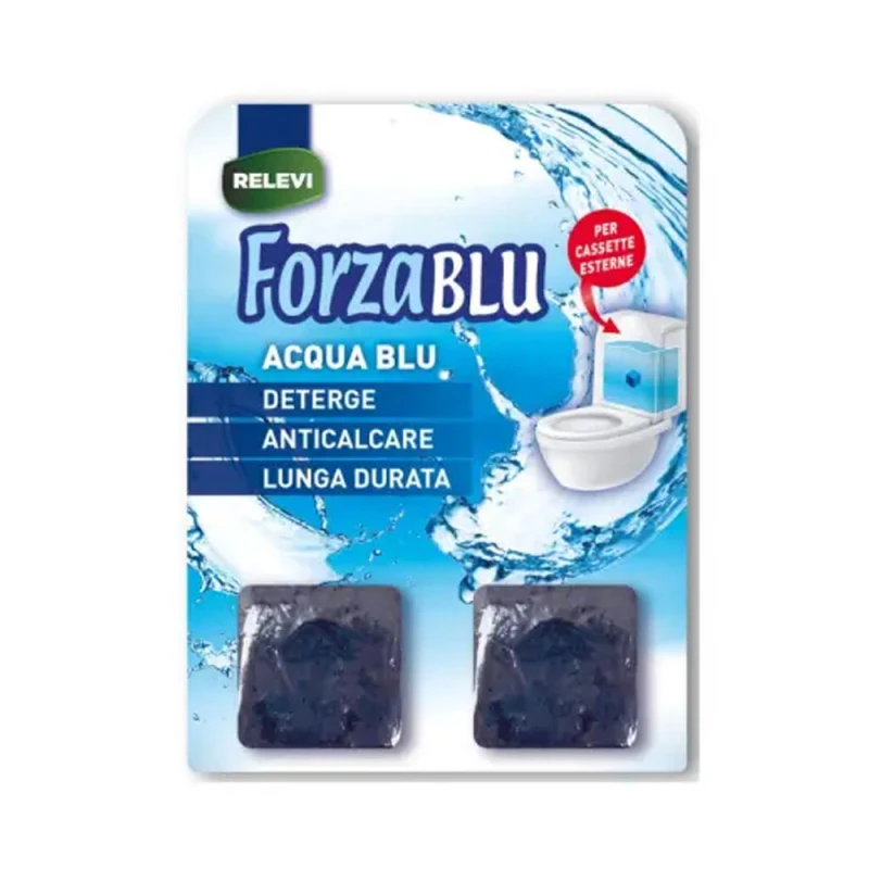 Odorizant WC Bazin Relevi Acqua Blu 2x50g