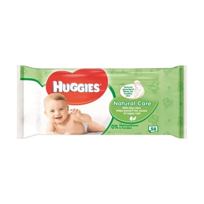 Servetele umede Huggies Aloe Vera 56buc