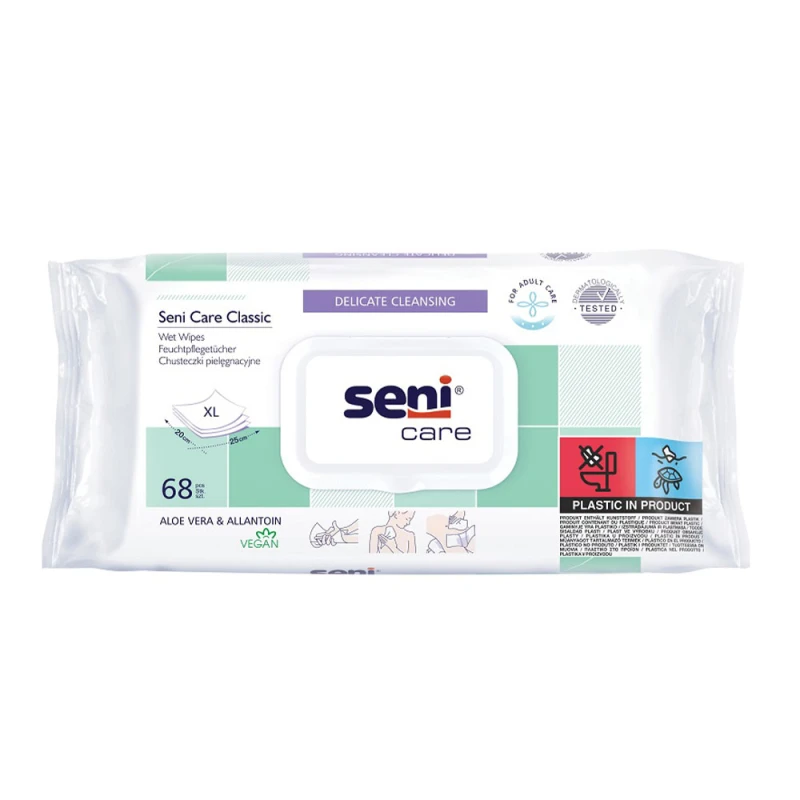 Servetele umede Seni Care Classic 68buc