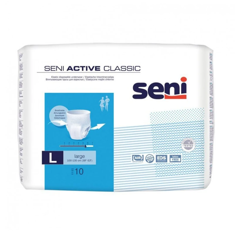 Scutece Adulti Seni Active Classic Large 10buc