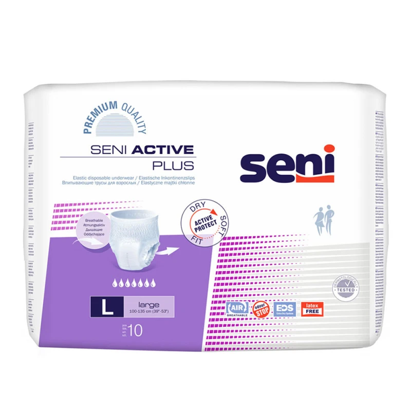 Scutece Adulti Seni Active Plus Pants Large 10buc