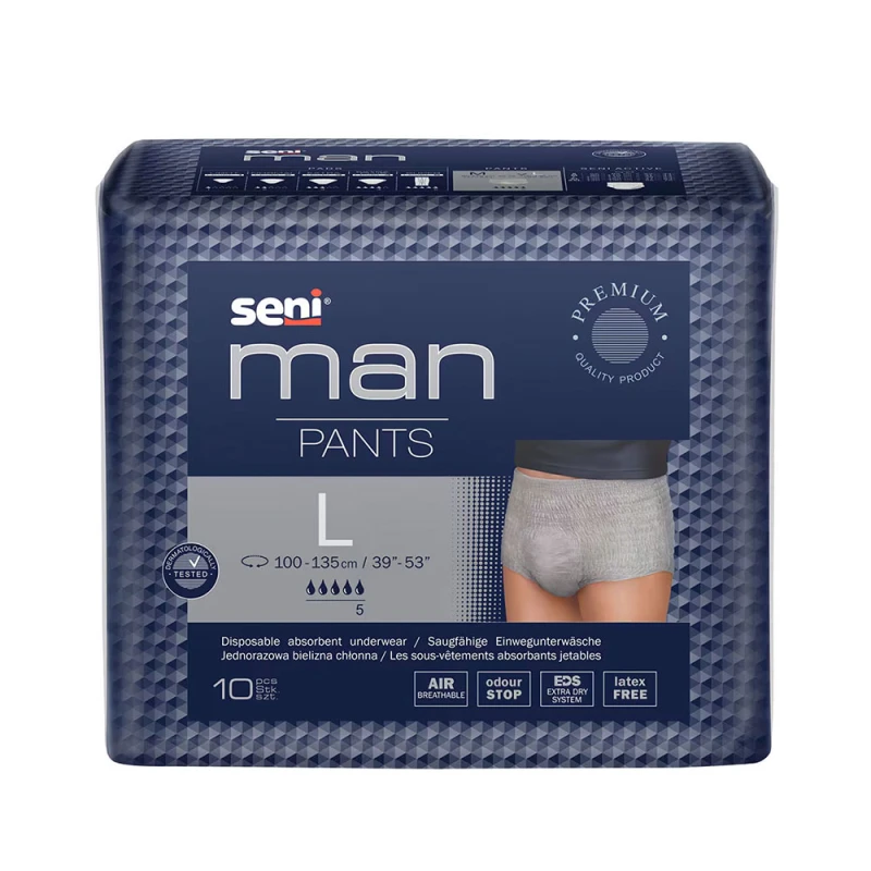 Scutece Adulti Man Seni Pants Large 10buc