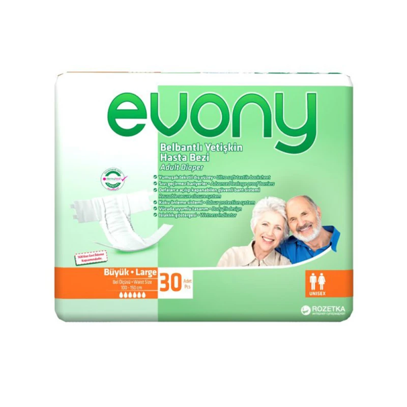 Scutece Adulti Evony Set Large 30buc