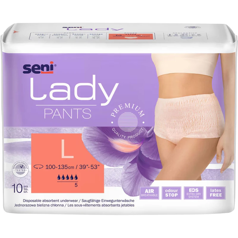 Scutec Adult Seni Lady Pants L 10buc