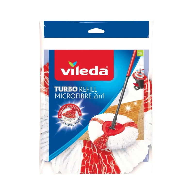 Rezerva Mop Vileda Microfibre Turbo 2in1