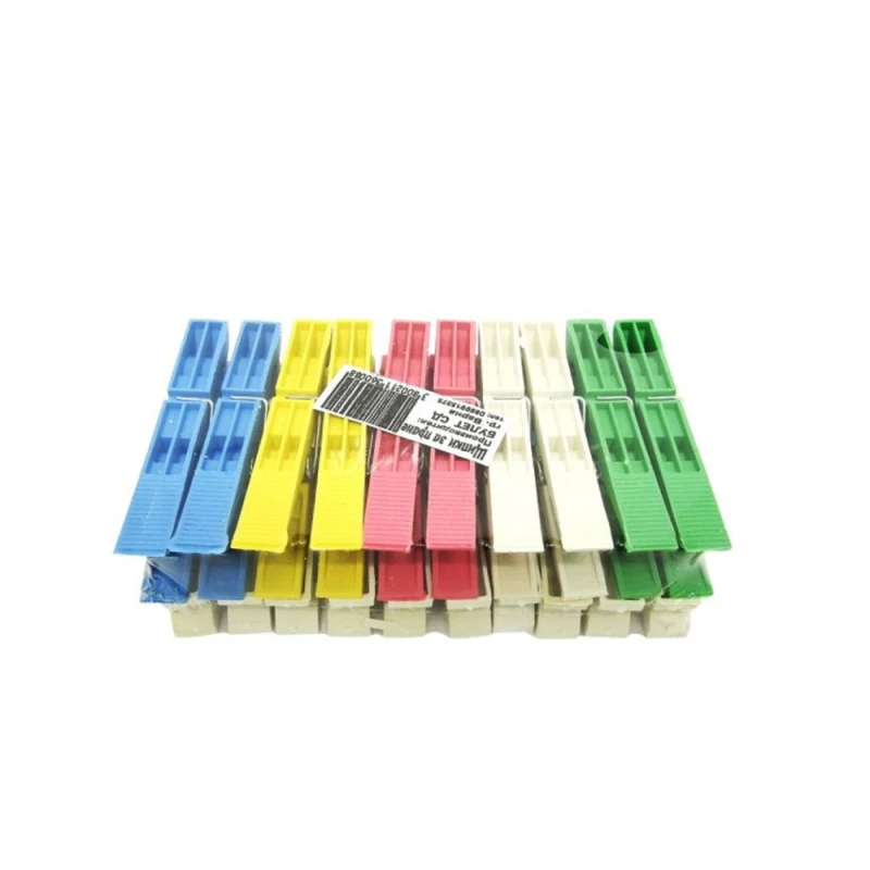 CLINI CARLIGE RUFE PLASTIC COLOR 20PCS TM